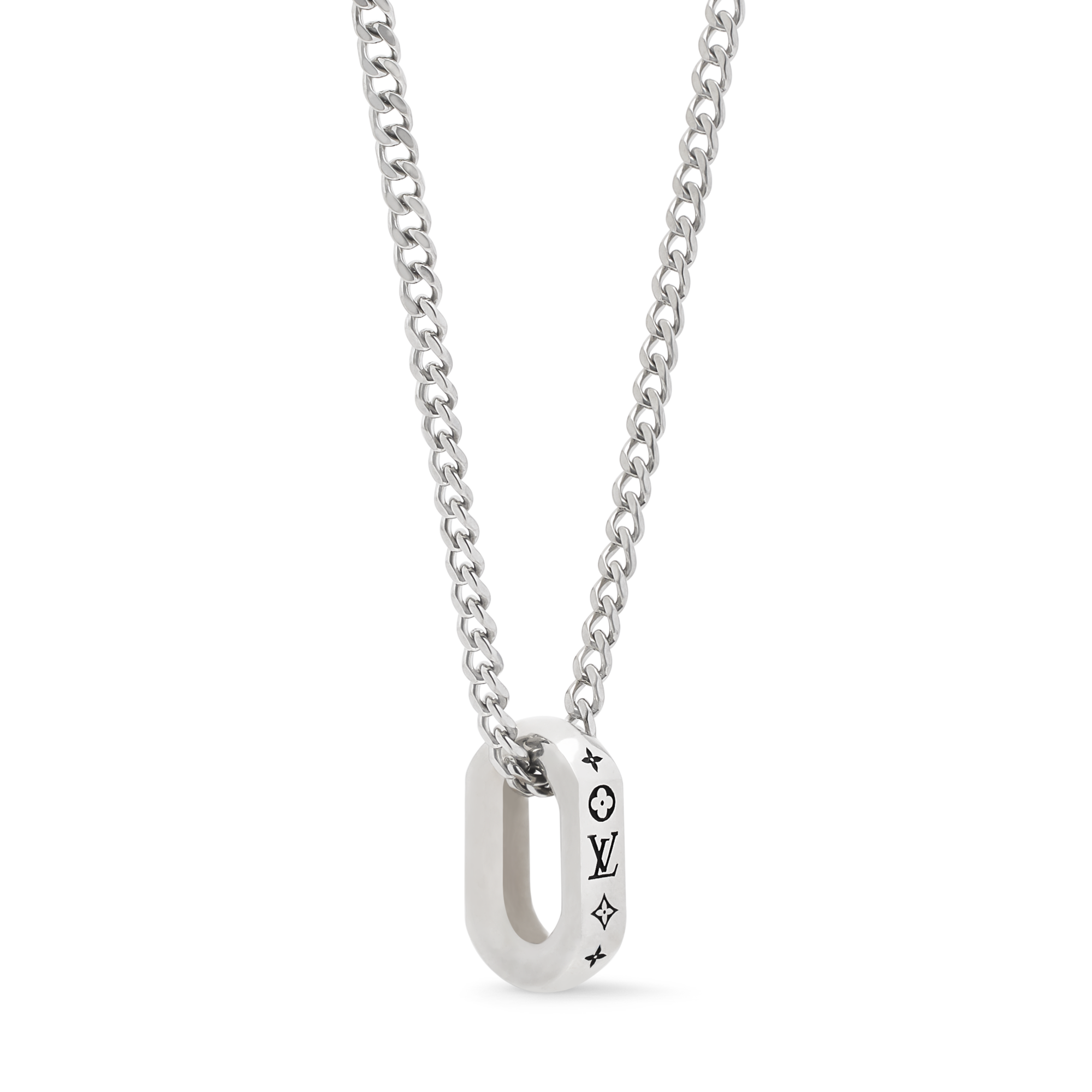 Monogram Chain Pendant . in Men
