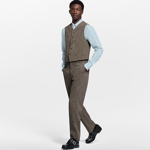 Monogram Cigarette Pants in Men's Ready-to-Wear Pants collections by Louis Vuitton (Product zoom)