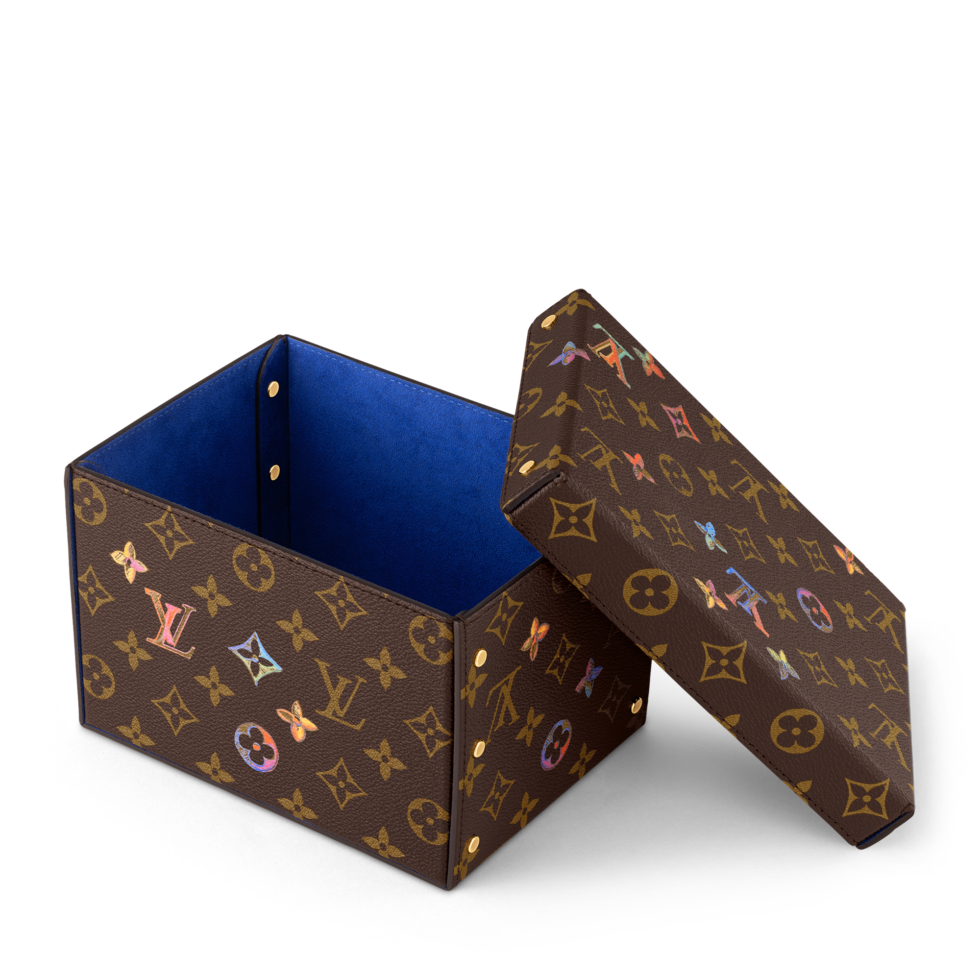 Monogram Color Box Monogram Canvas in Trunks, Travel and Home