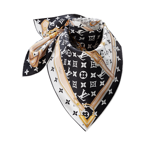 Monogram Confidential Square . in Women's Accessories Silk Squares and Bandeaus collections by Louis Vuitton (Product zoom)