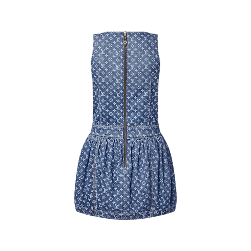 Monogram Denim Dress in Women's Ready-to-Wear Dresses collections by Louis Vuitton (Product zoom)