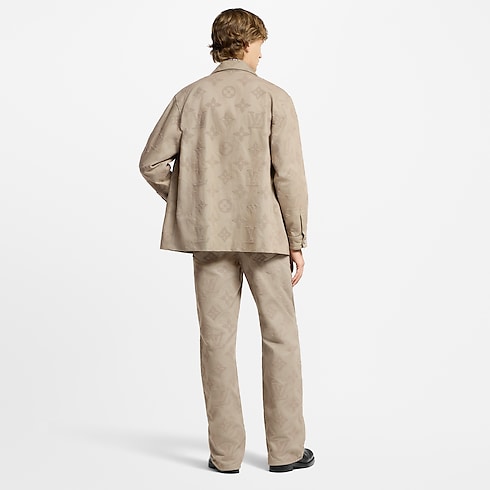 Monogram Embroidered Chic Overshirt in Men's Ready-to-Wear Outerwear and Coats collections by Louis Vuitton (Product zoom)