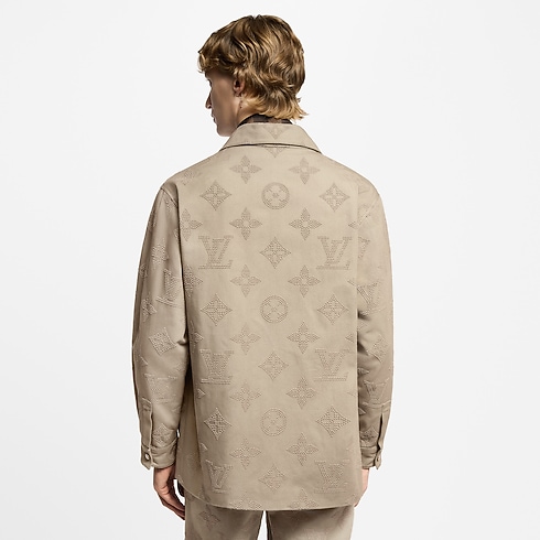 Monogram Embroidered Chic Overshirt in Men's Ready-to-Wear Outerwear and Coats collections by Louis Vuitton (Product zoom)