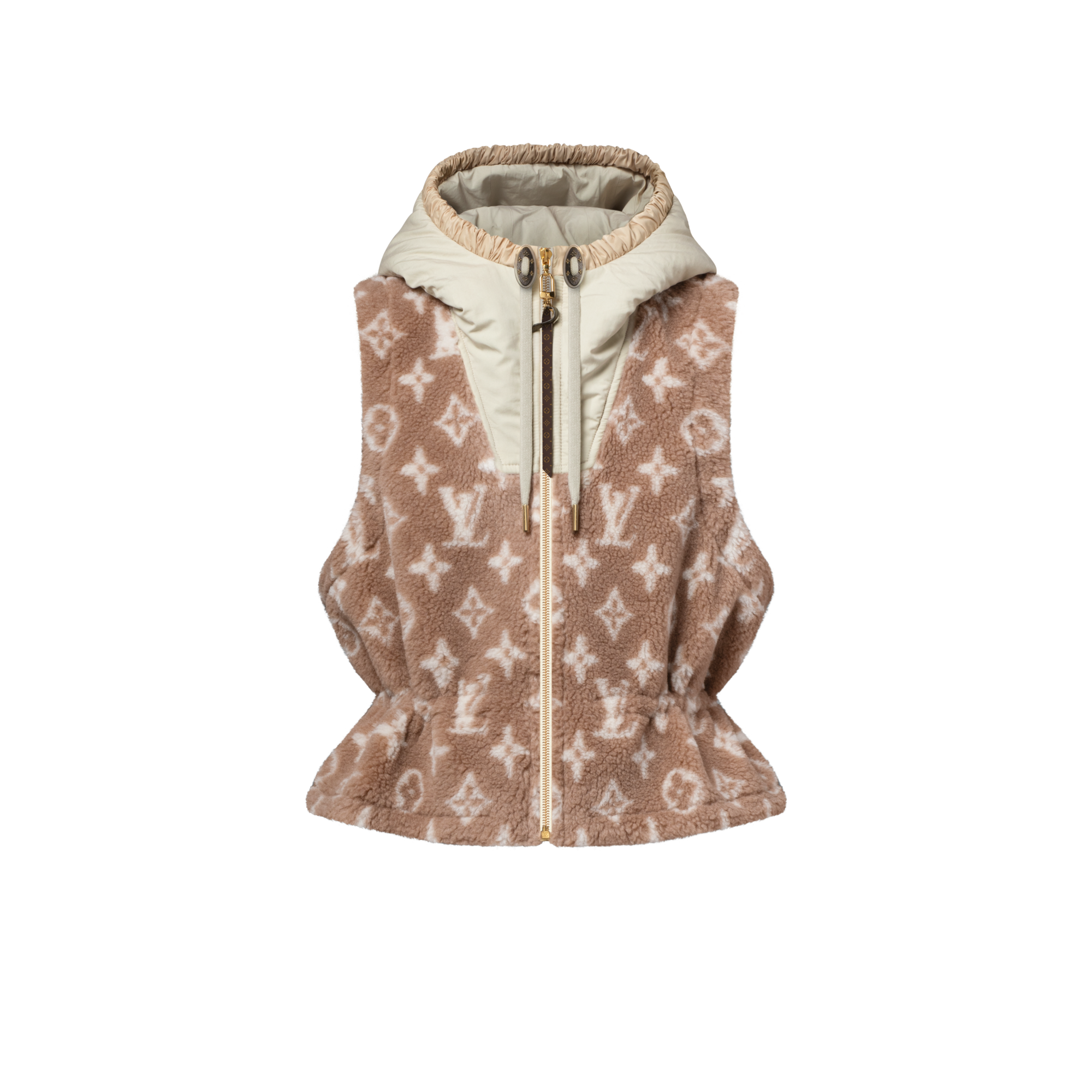 Monogram Fleece Gilet  in Women