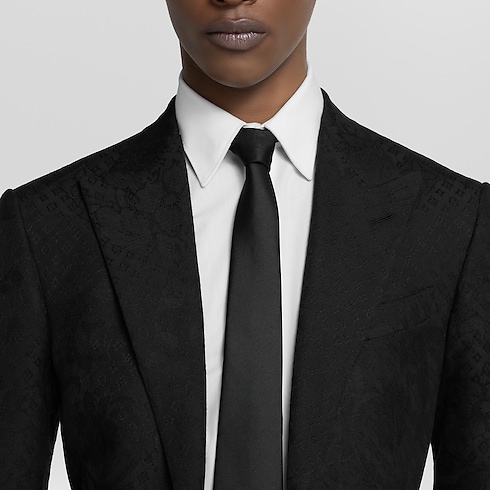 Monogram Gradient Tie cropped view