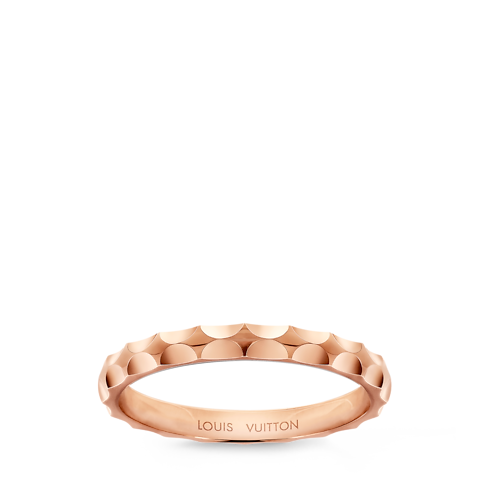 Monogram Infini wedding band, pink gold in Jewellery's Categories Personalisation Jewellery collections by Louis Vuitton (Product zoom)