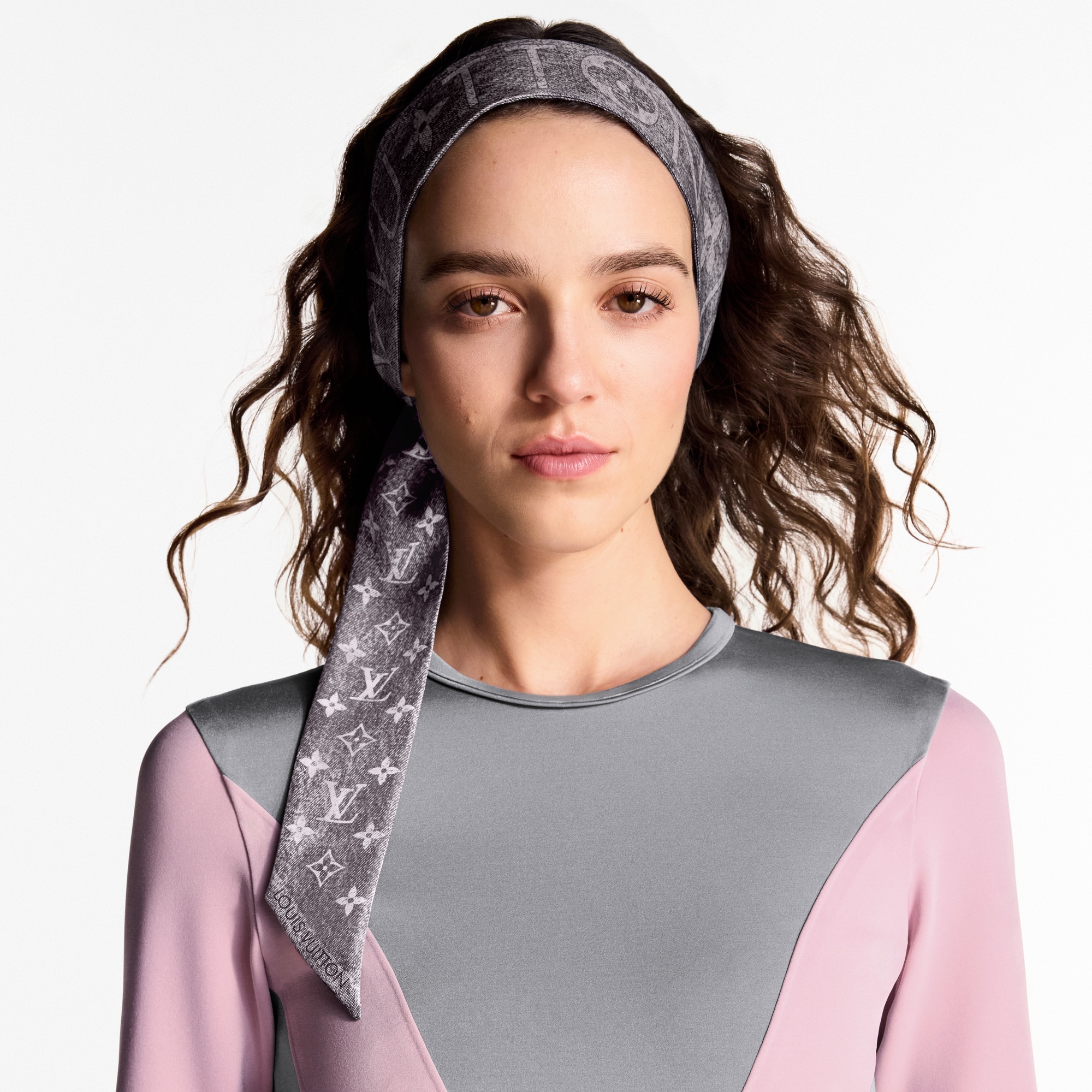 Monogram Infinity Denim  BB Bandeau . in Women