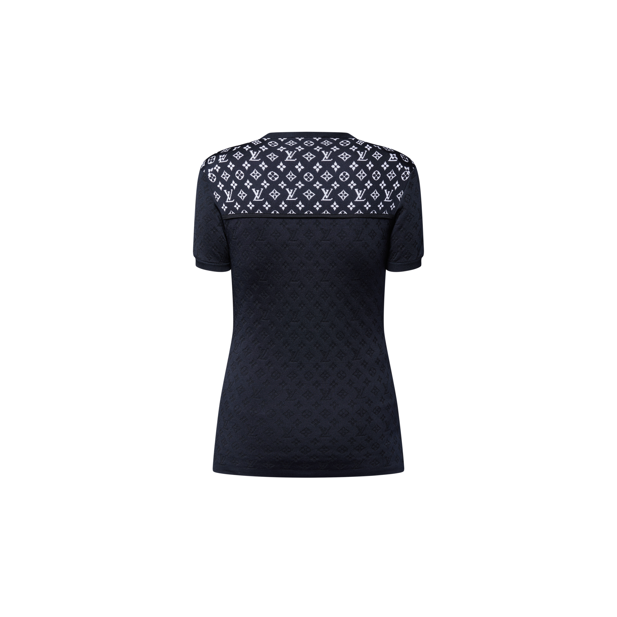 Monogram Jacquard Knit Top  in Women