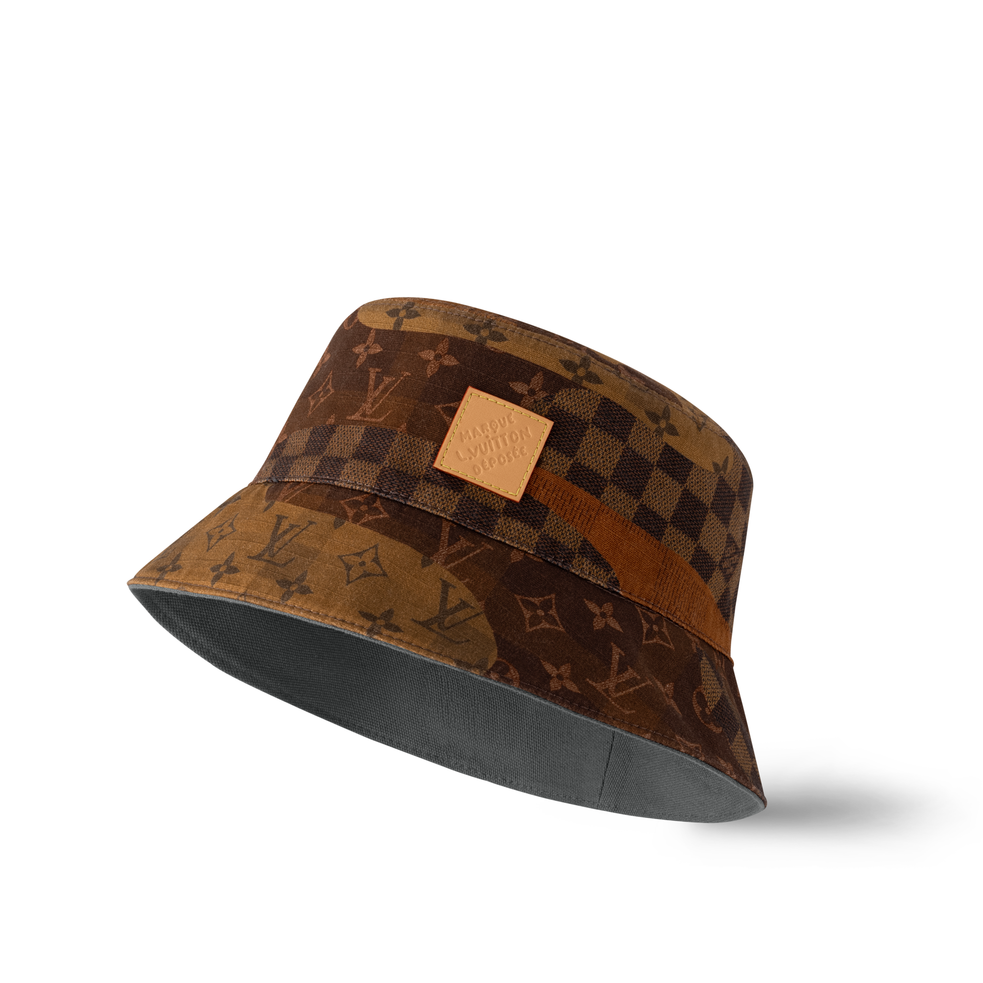 Monogram Landscape Reversible Bucket Hat . in Men
