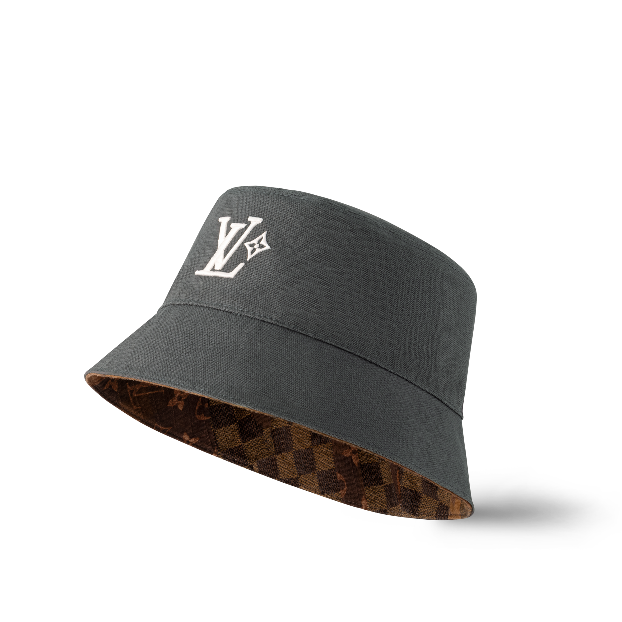 Monogram Landscape Reversible Bucket Hat . in Men