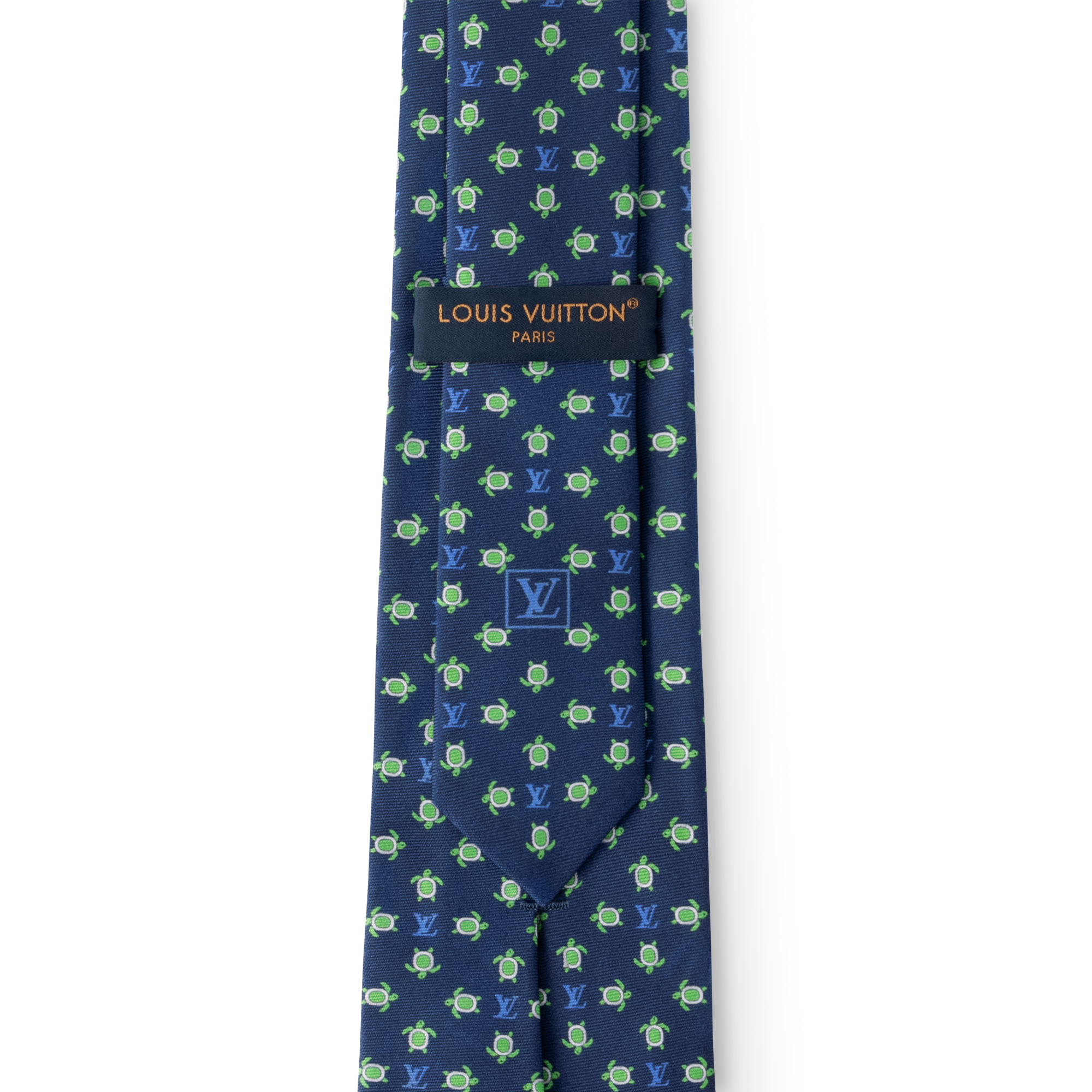 Monogram LV Turtle Tie . in Men
