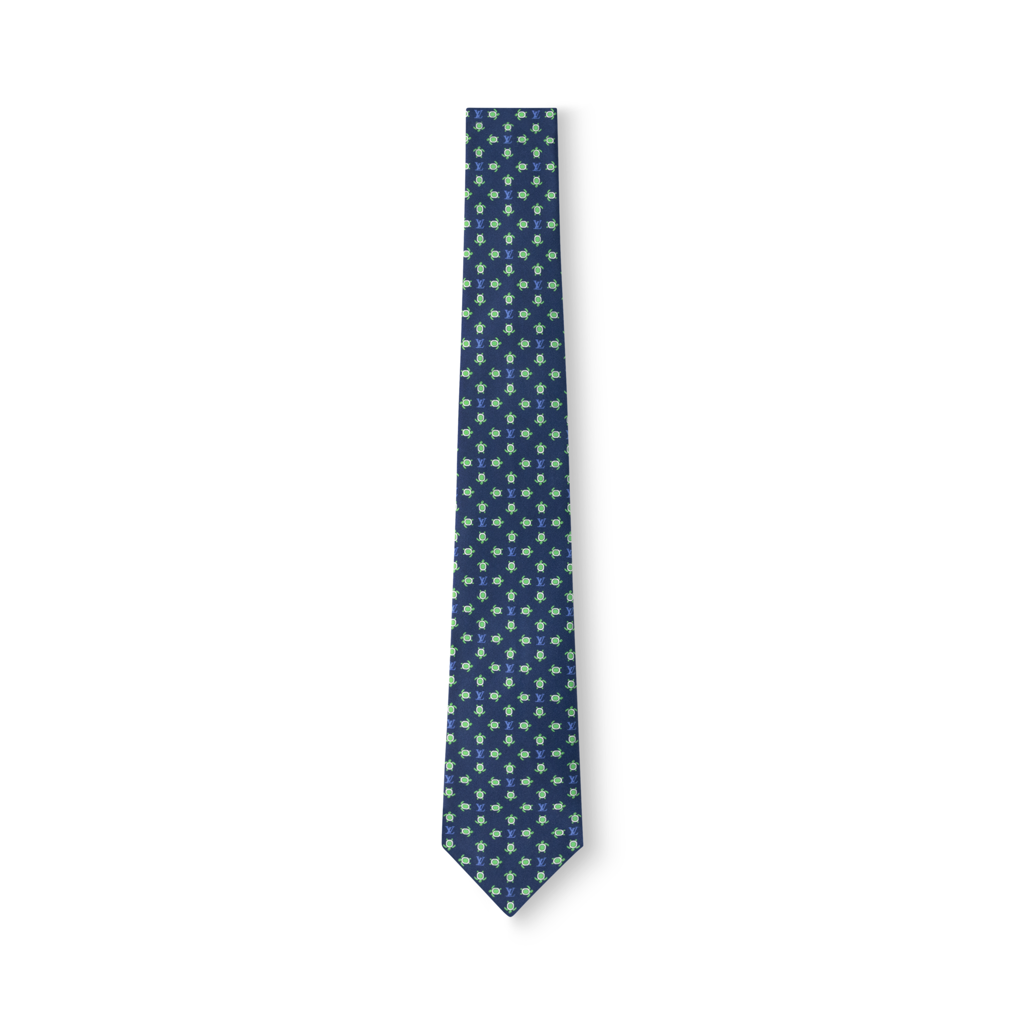 Monogram LV Turtle Tie . in Men