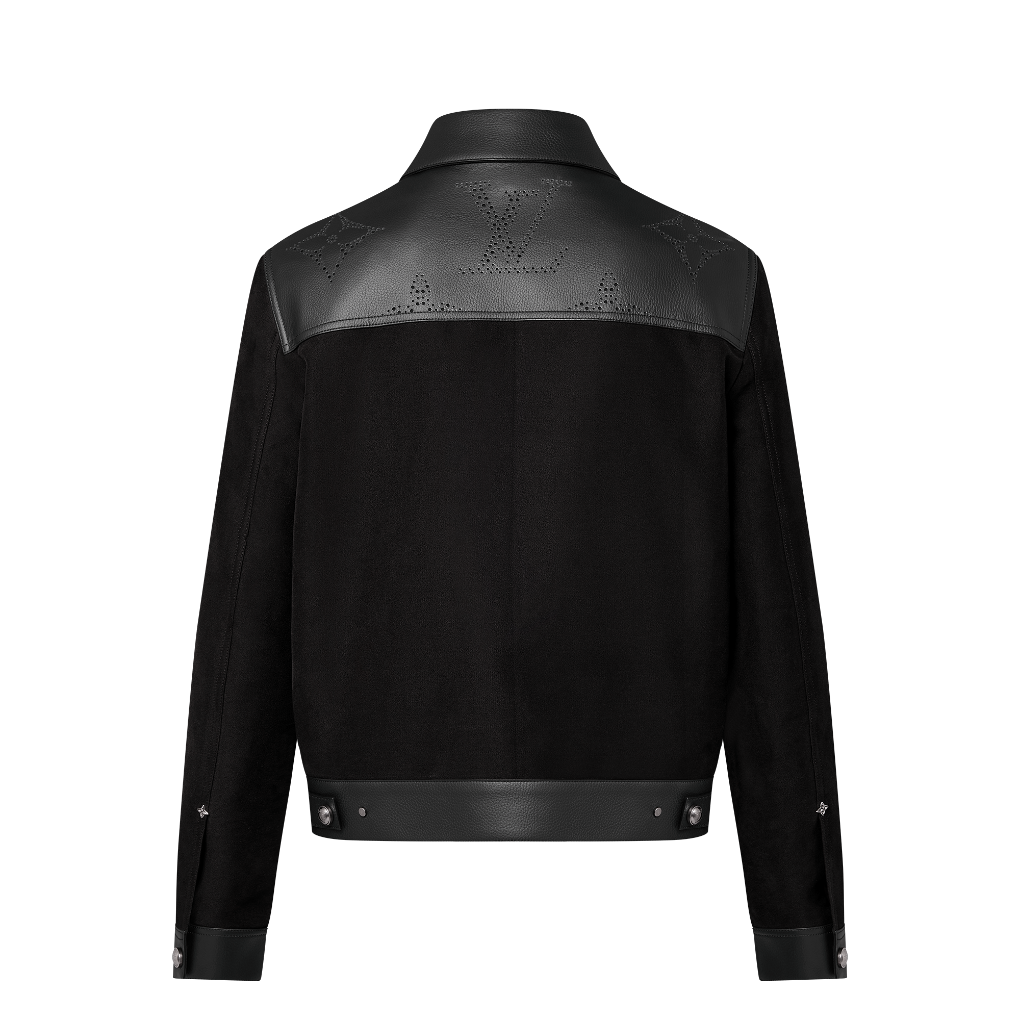 Monogram Mix Leather Workwear Blouson  in Men
