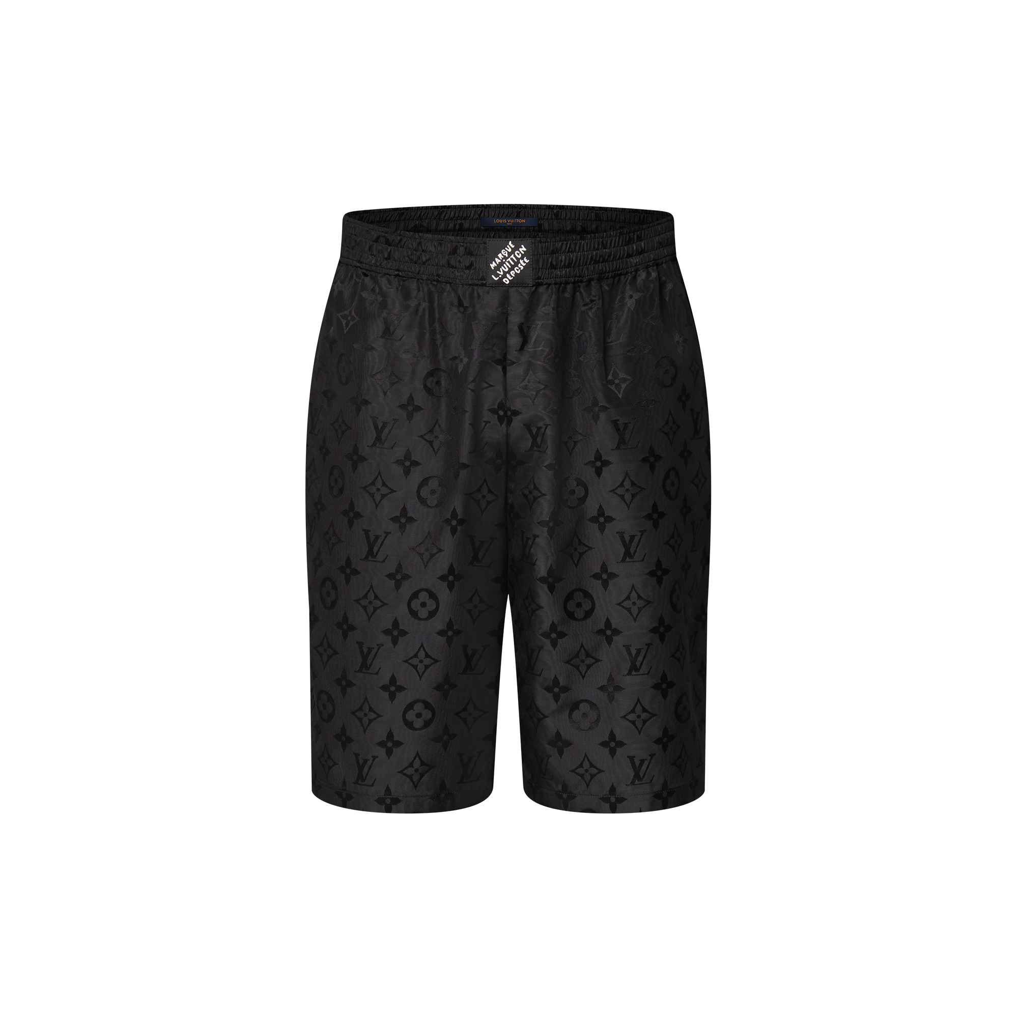 Monogram Moire Jacquard Silk Shorts  in Men