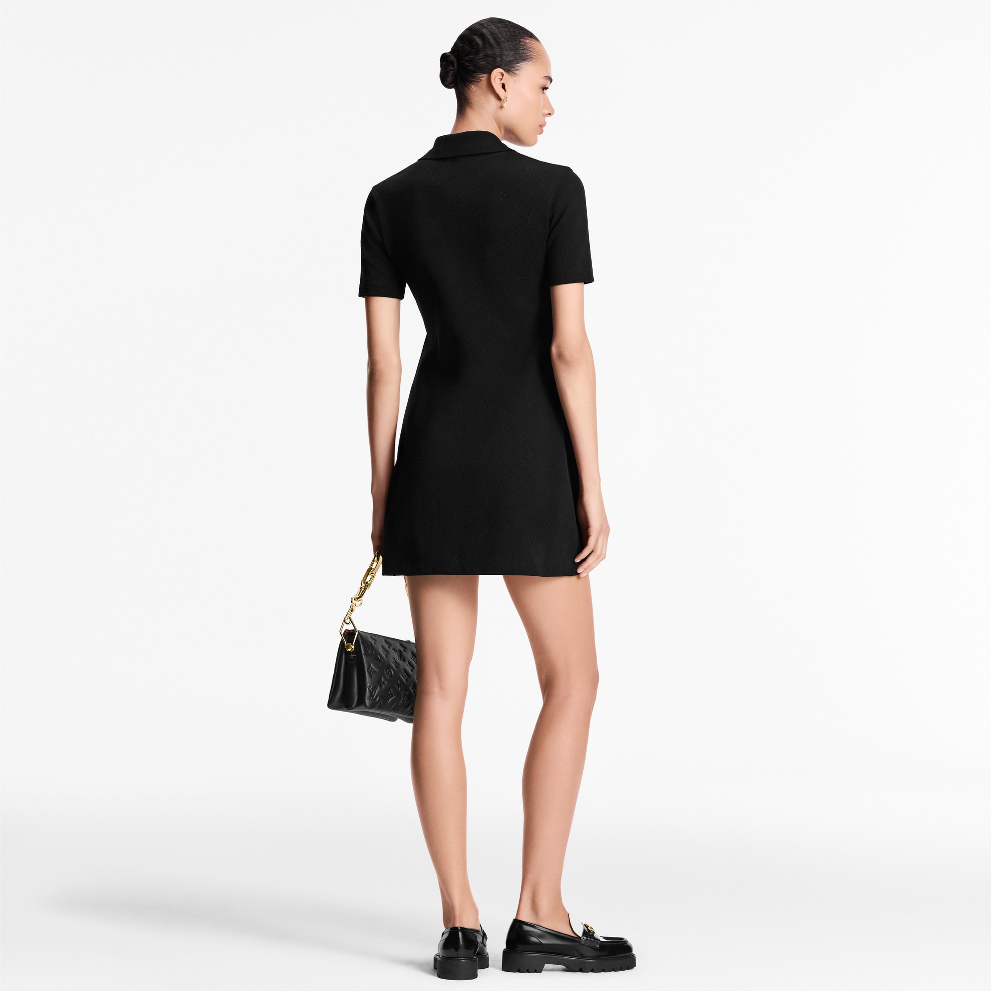 Monogram Piqué Polo Dress  in Women