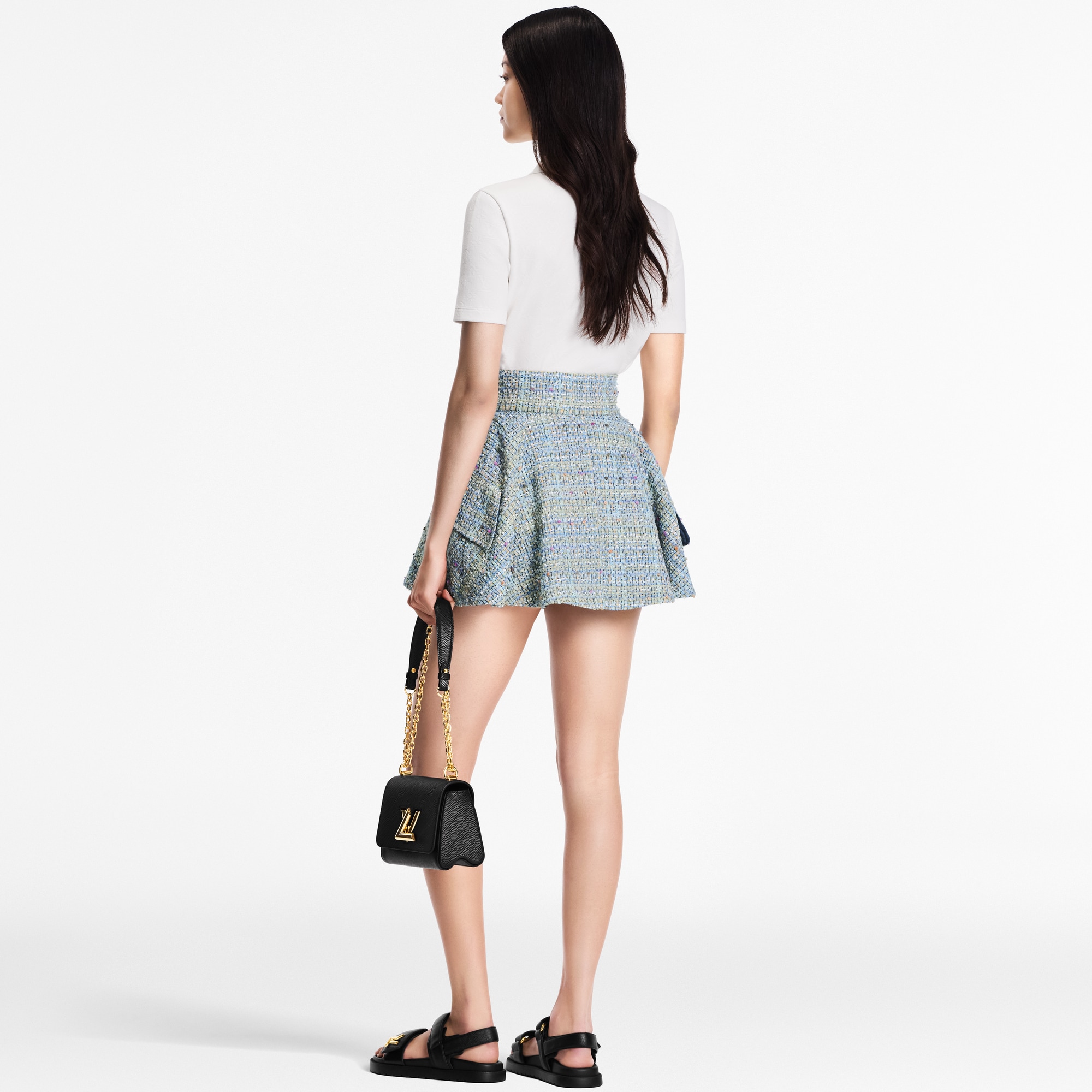 Monogram Piqué Polo Top  in Women