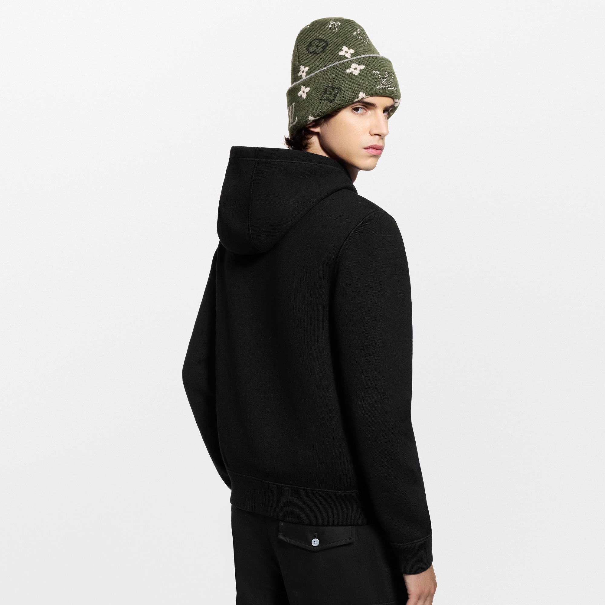 Monogram Reversible Double Face Hooded Blouson  in Men