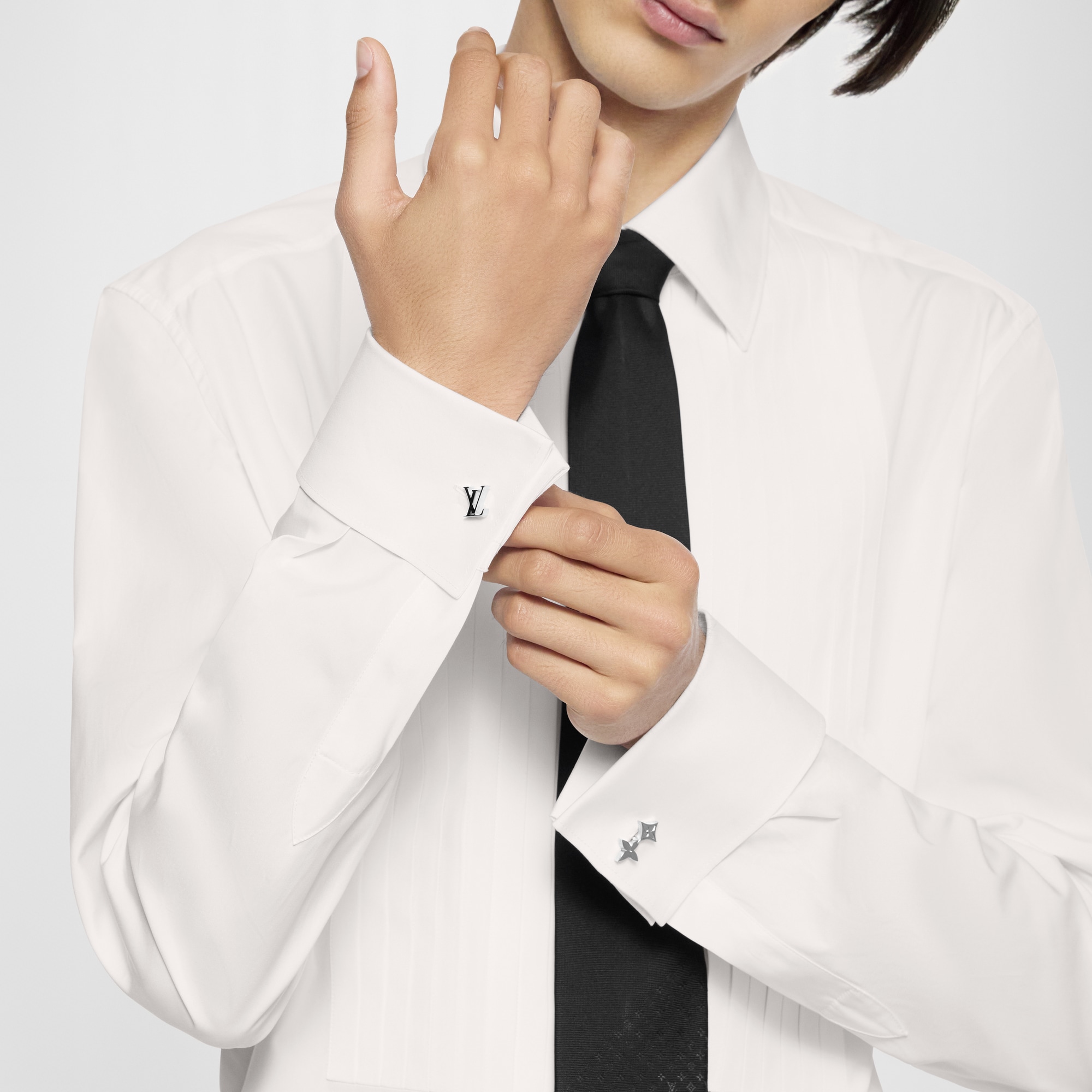 Monogram Row Cufflinks . in Men