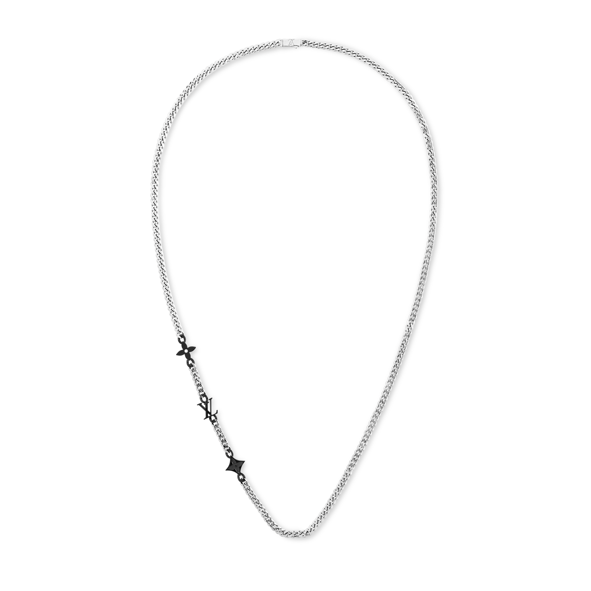 Monogram Row Necklace . in Men