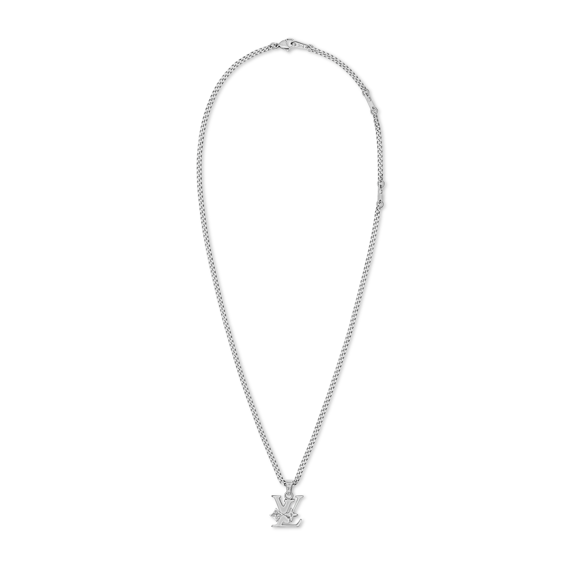 Monogram Row Pendant . in Men