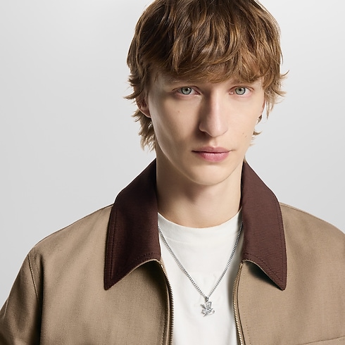 Monogram Row Pendant . in Men's Fashion Jewellery Necklaces collections by Louis Vuitton (Product zoom)
