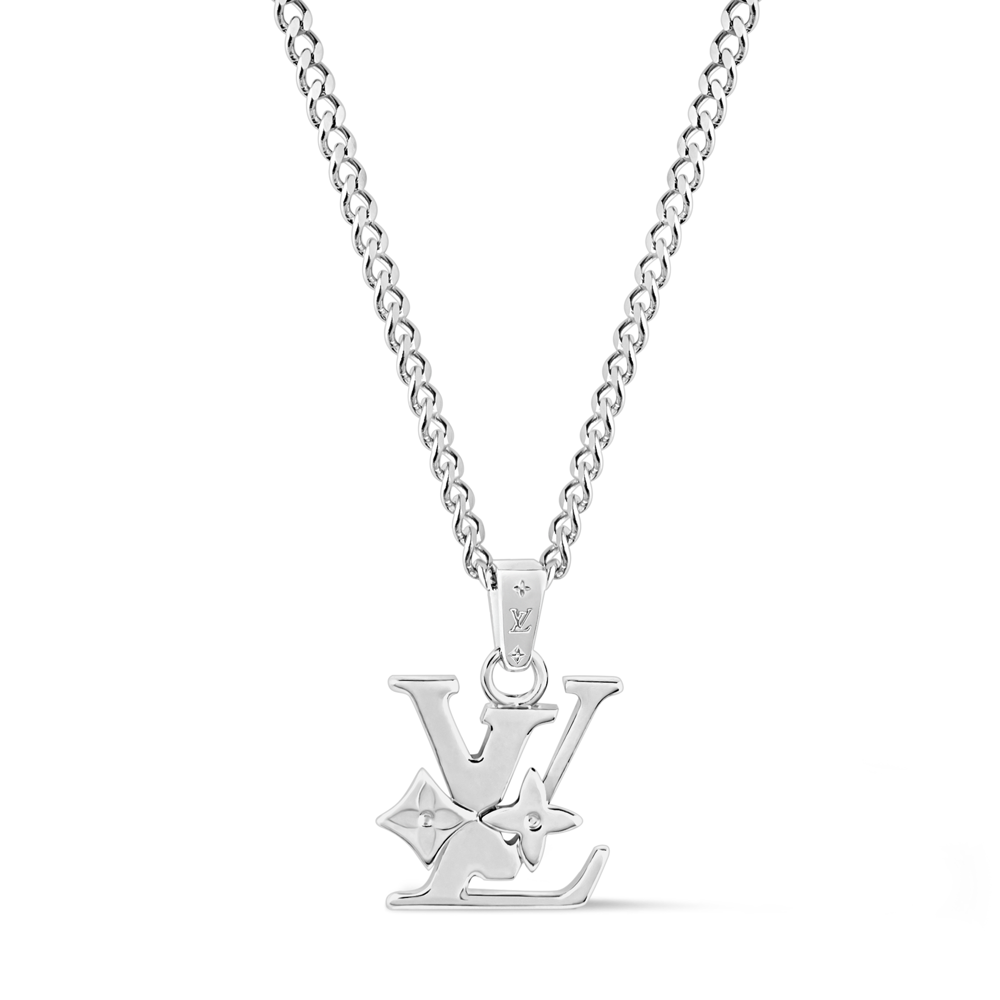 Monogram Row Pendant . in Men