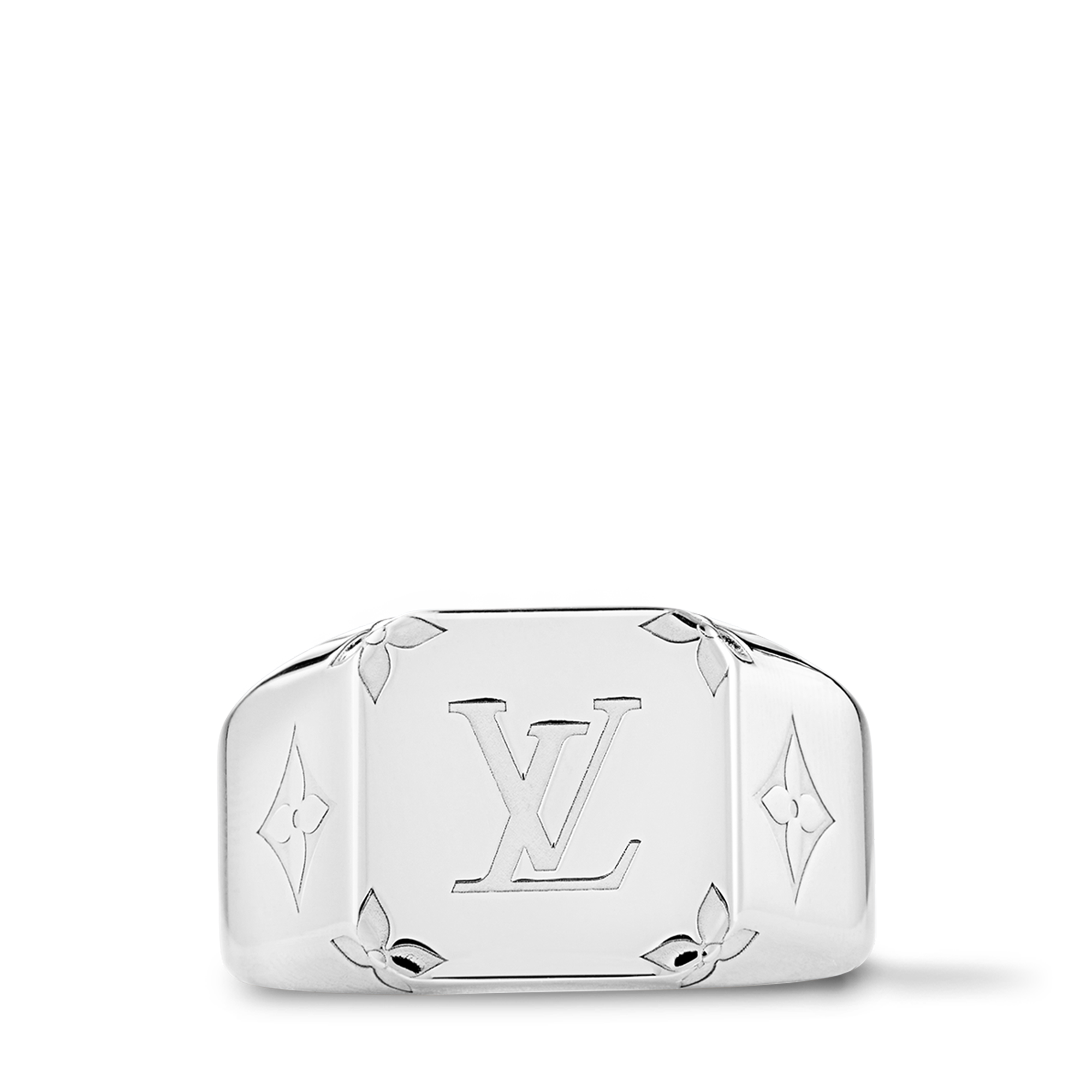 Monogram Signet Ring . in Men