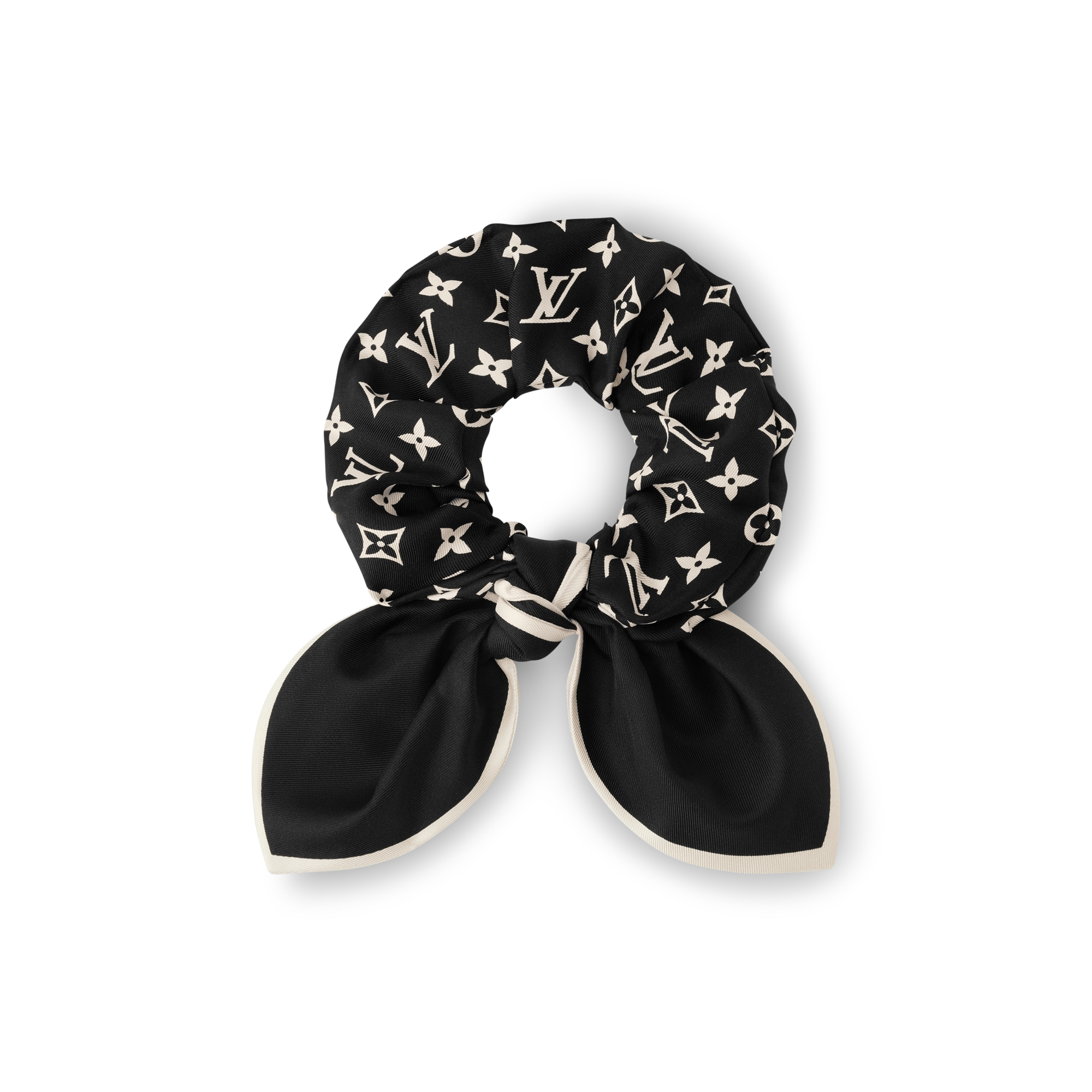 Monogram Silhouette Scrunchie . in Women
