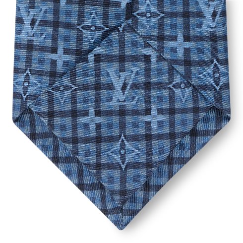 Monogram Windowpane Tie . in Men's Accessories All Accessories collections by Louis Vuitton (Product zoom)