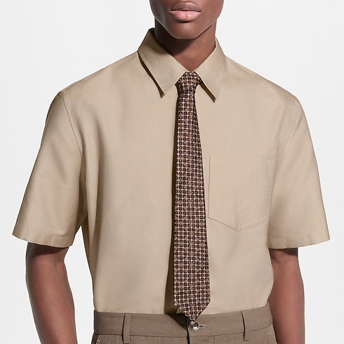 Monogram Windowpane Tie . in Men's Accessories All Accessories collections by Louis Vuitton (Product zoom)