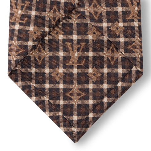 Monogram Windowpane Tie . in Men's Accessories All Accessories collections by Louis Vuitton (Product zoom)