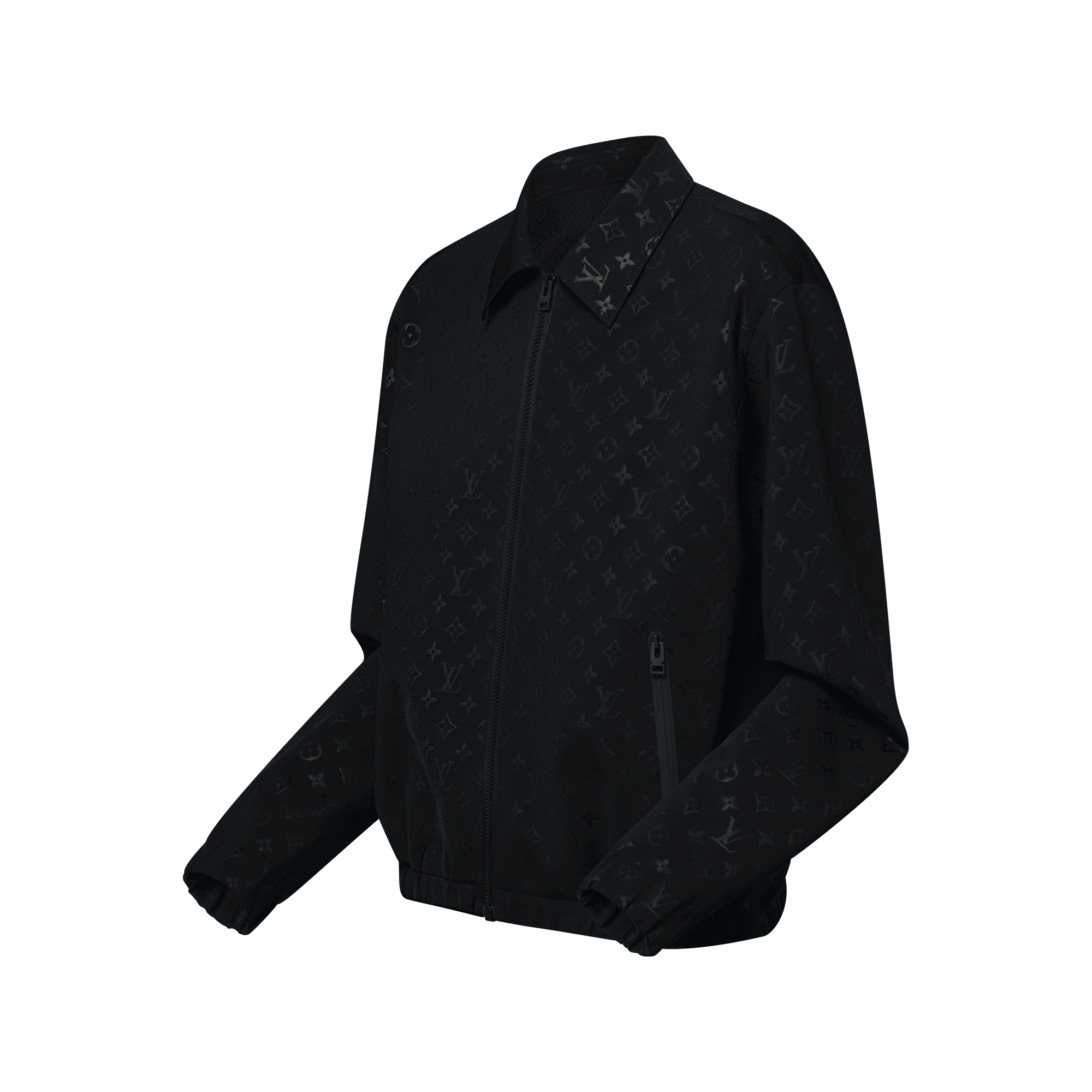 Monogram Zip-Up Jacket  in Women