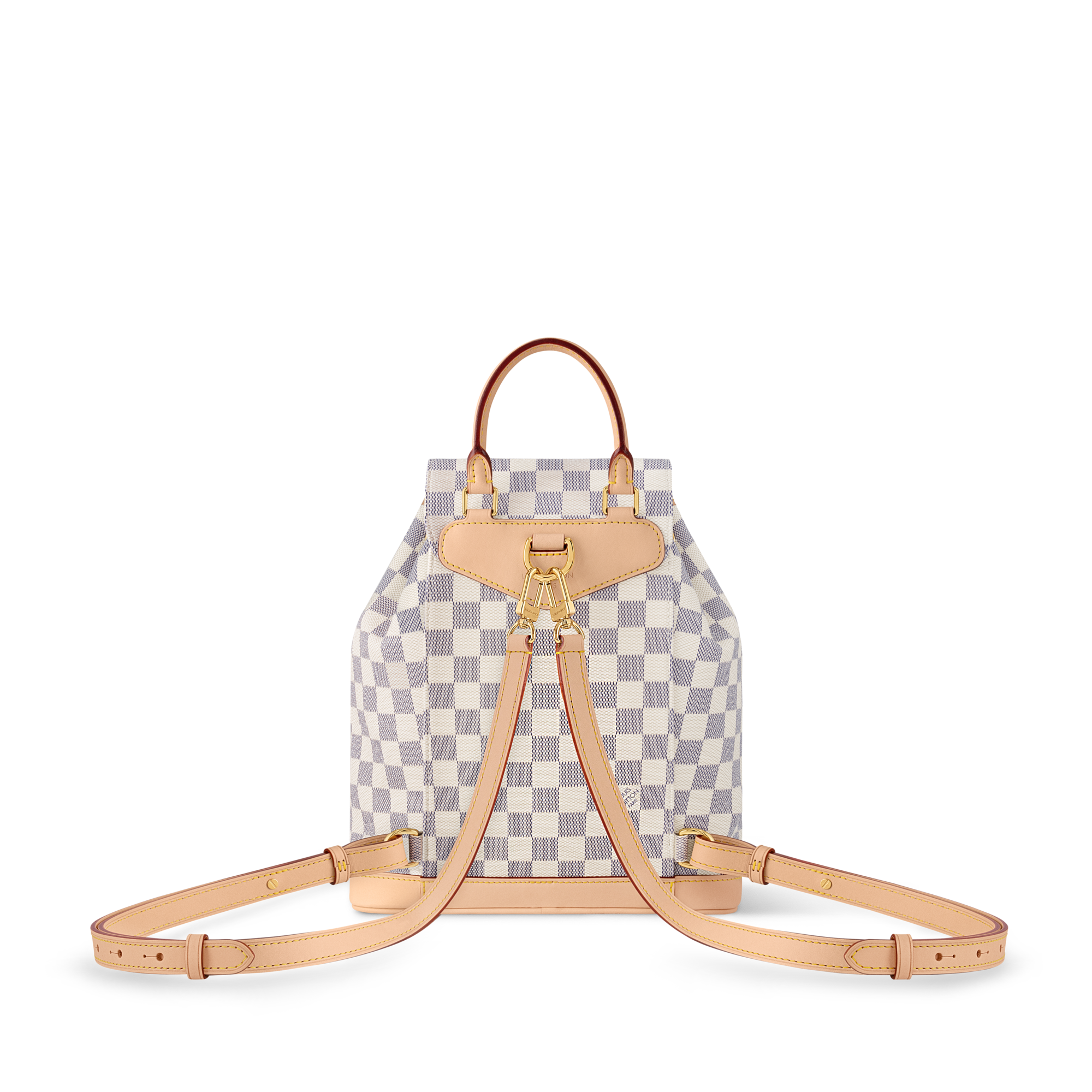 Montsouris PM Damier Azur Canvas in Bags and Small Leather Goods
