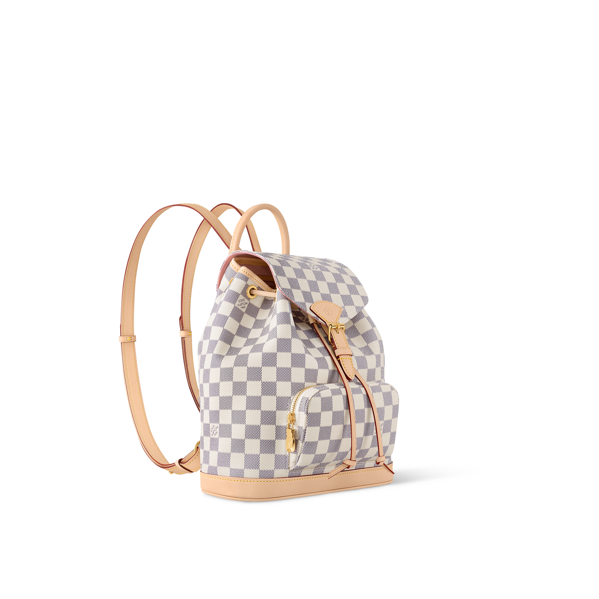 Montsouris PM Damier Azur Canvas in Bags and Small Leather Goods