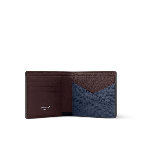Multiple Wallet Taiga Leather in Bags and Small Leather Goods's Men Small Leather Goods Compact & Long Wallets collections by Louis Vuitton (Product zoom)
