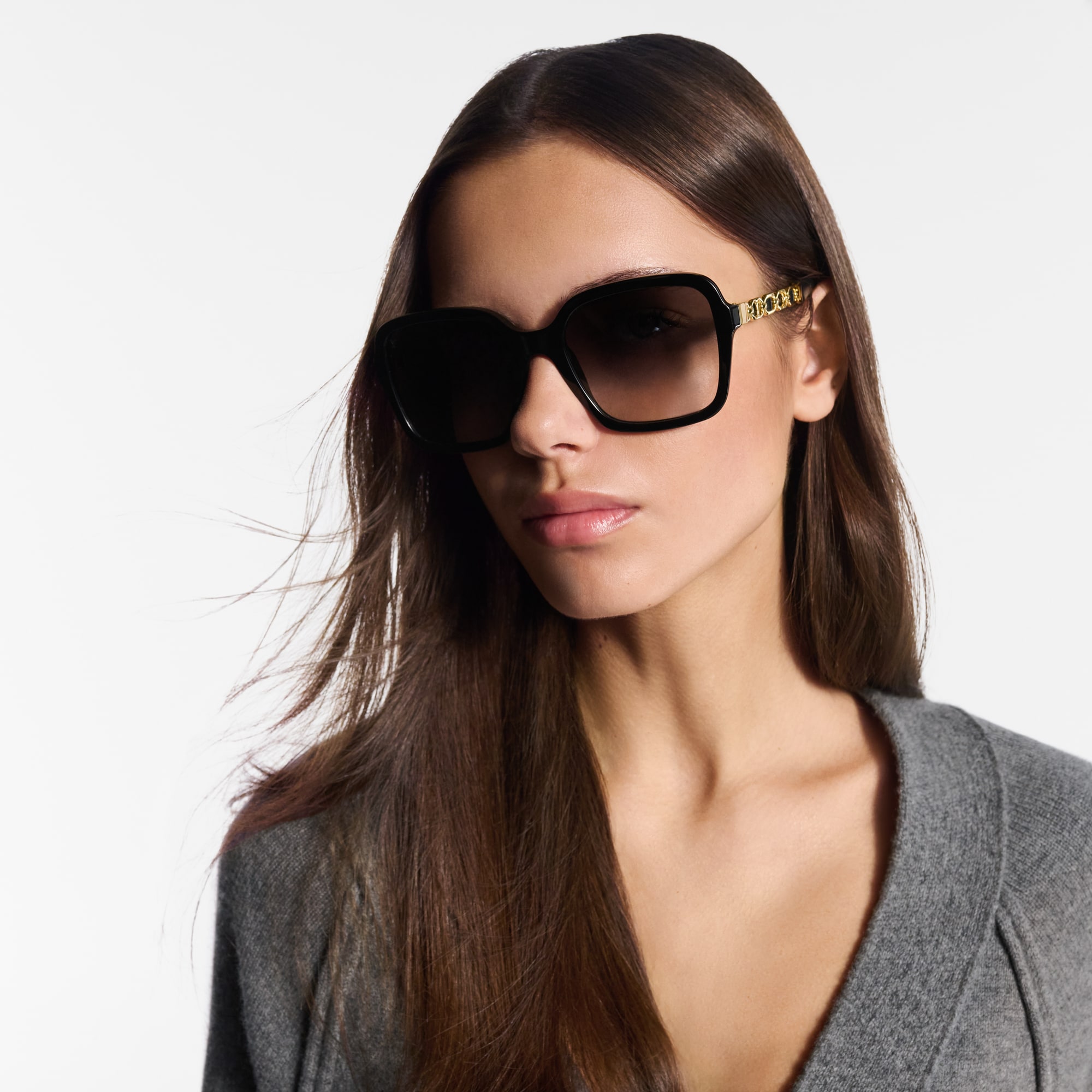 My LV Chain Braided Maxi Square Sunglasses . in Women