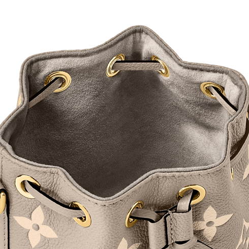 Nano Noé Bicolour Monogram Empreinte Leather in Women's Wallets and Small Leather Goods All Wallets and Small Leather Goods For Women collections by Louis Vuitton (Product zoom)