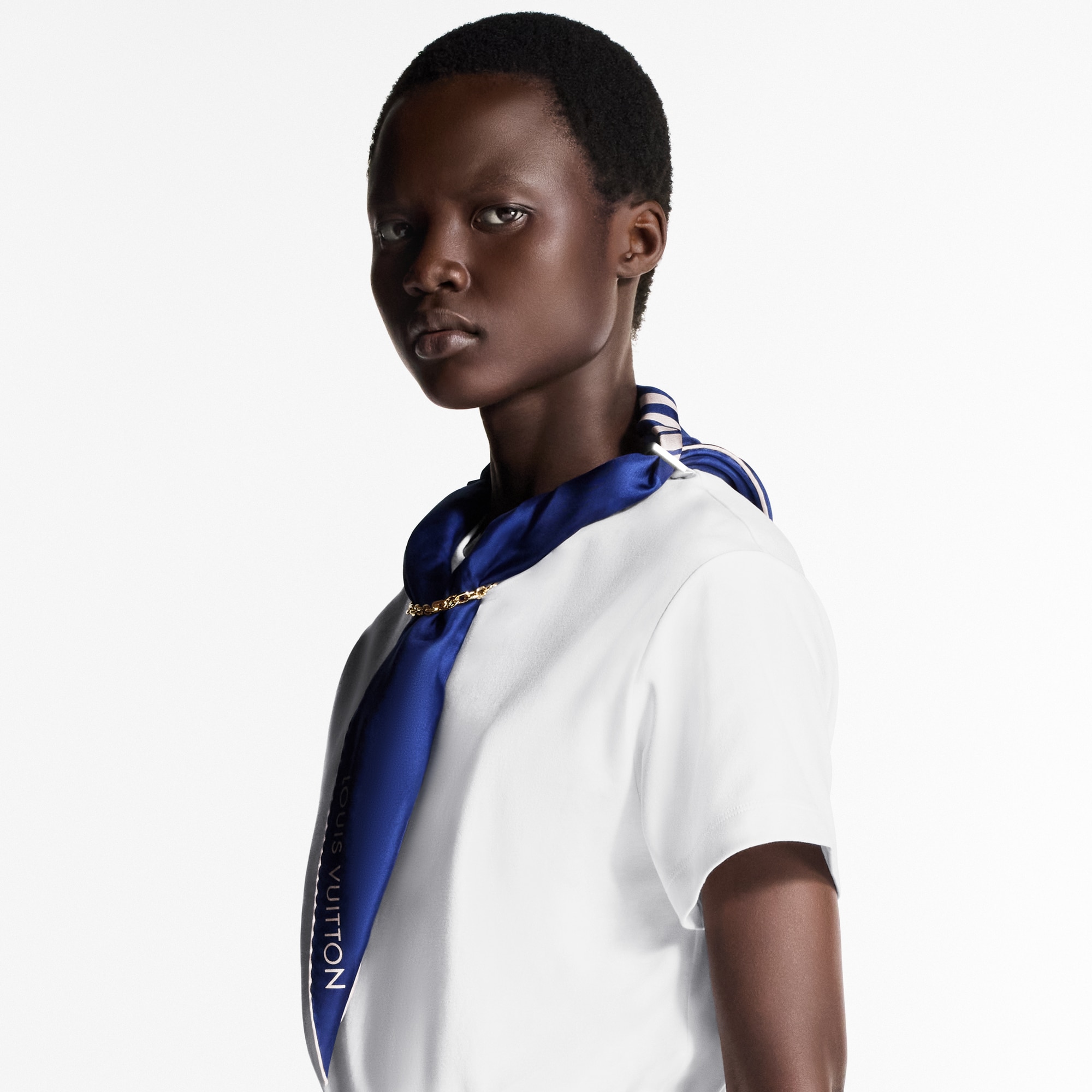 Nautical Scarf T-Shirt   in Women