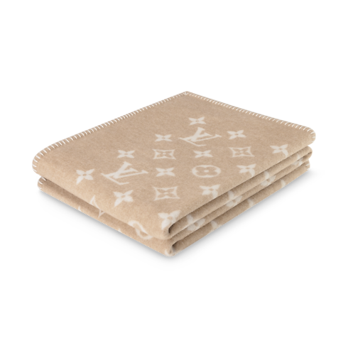 Neo Monogram Blanket . in Women's Accessories Home Textile collections by Louis Vuitton (Product zoom)
