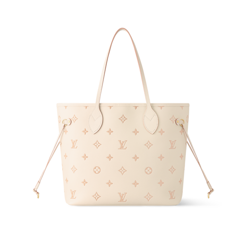 Neverfull MM Monogram Empreinte Leather in Bags and Small Leather Goods's Women Bags LV Icons collections by Louis Vuitton (Product zoom)