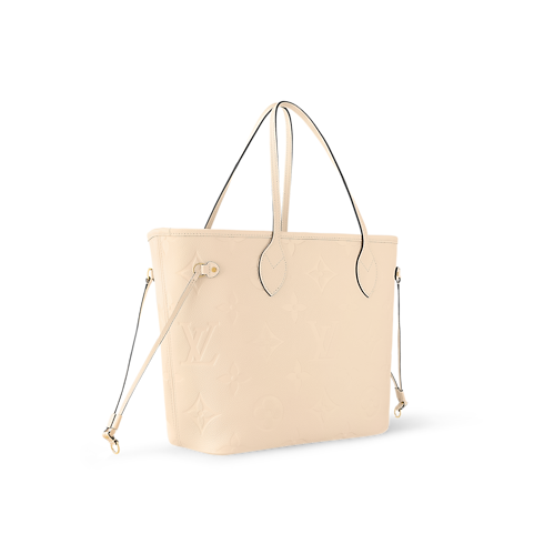 Neverfull MM Monogram Empreinte Leather in Women's Handbags All Handbags for Women collections by Louis Vuitton (Product zoom)