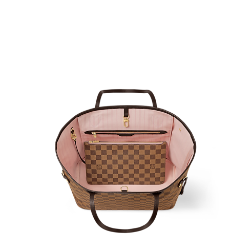 Neverfull MM Damier Ebène Canvas in Women's Handbags All Handbags for Women collections by Louis Vuitton (Product zoom)