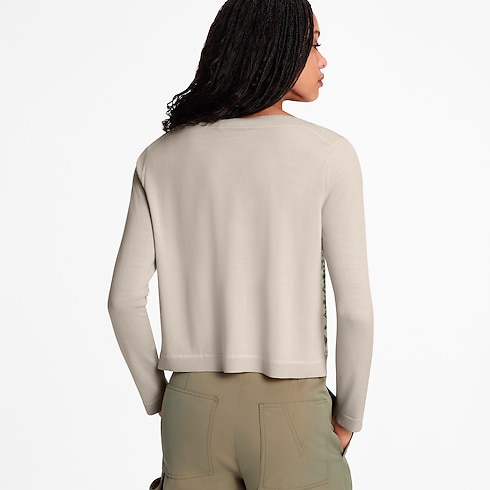 Nouveau Monogram Front Pullover in Women's Ready-to-Wear Knitwear collections by Louis Vuitton (Product zoom)