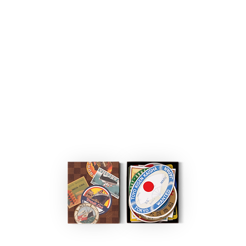 Ocean Liners Labels Postcard Box in Trunks, Travel and Home's Books and Stationery Hard Cover Books collections by Louis Vuitton (Product zoom)