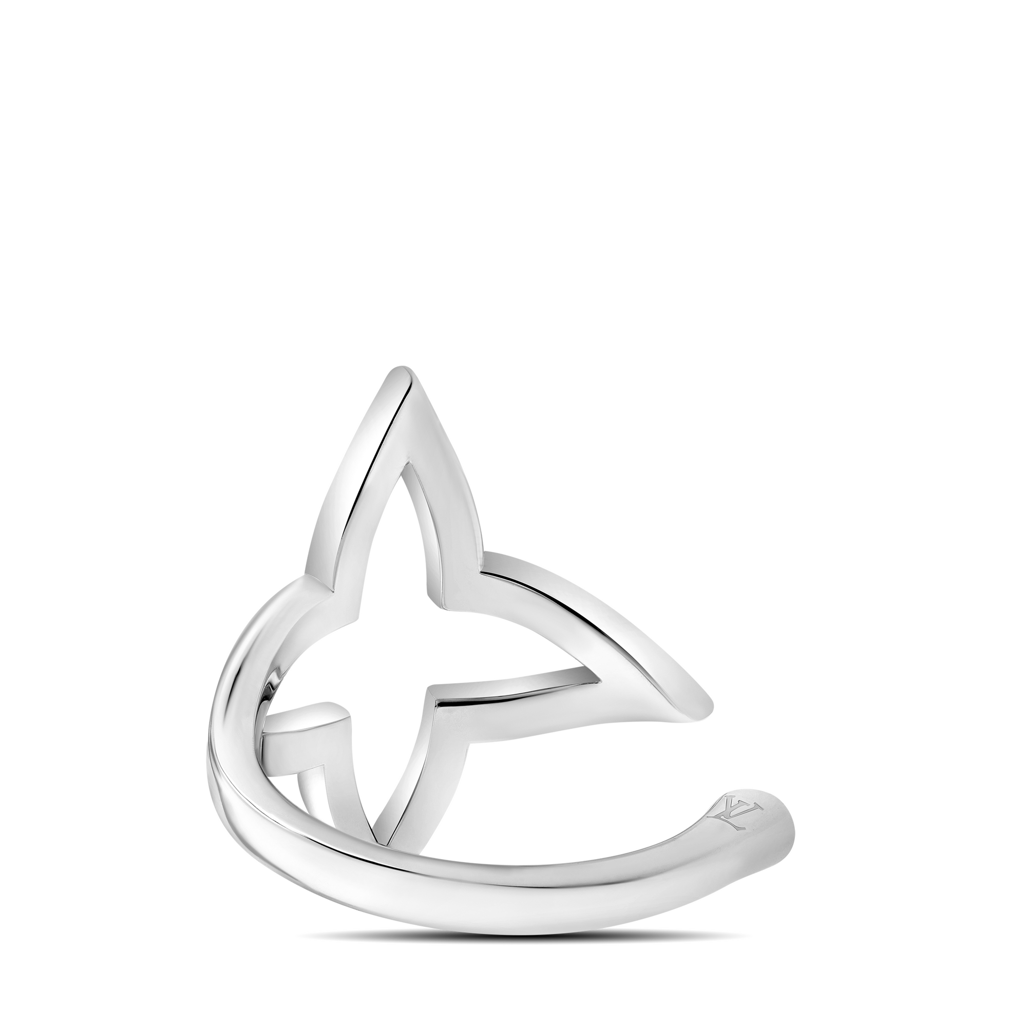 Ombre Blossom Open Ring, White Gold and Diamonds  in Jewellery