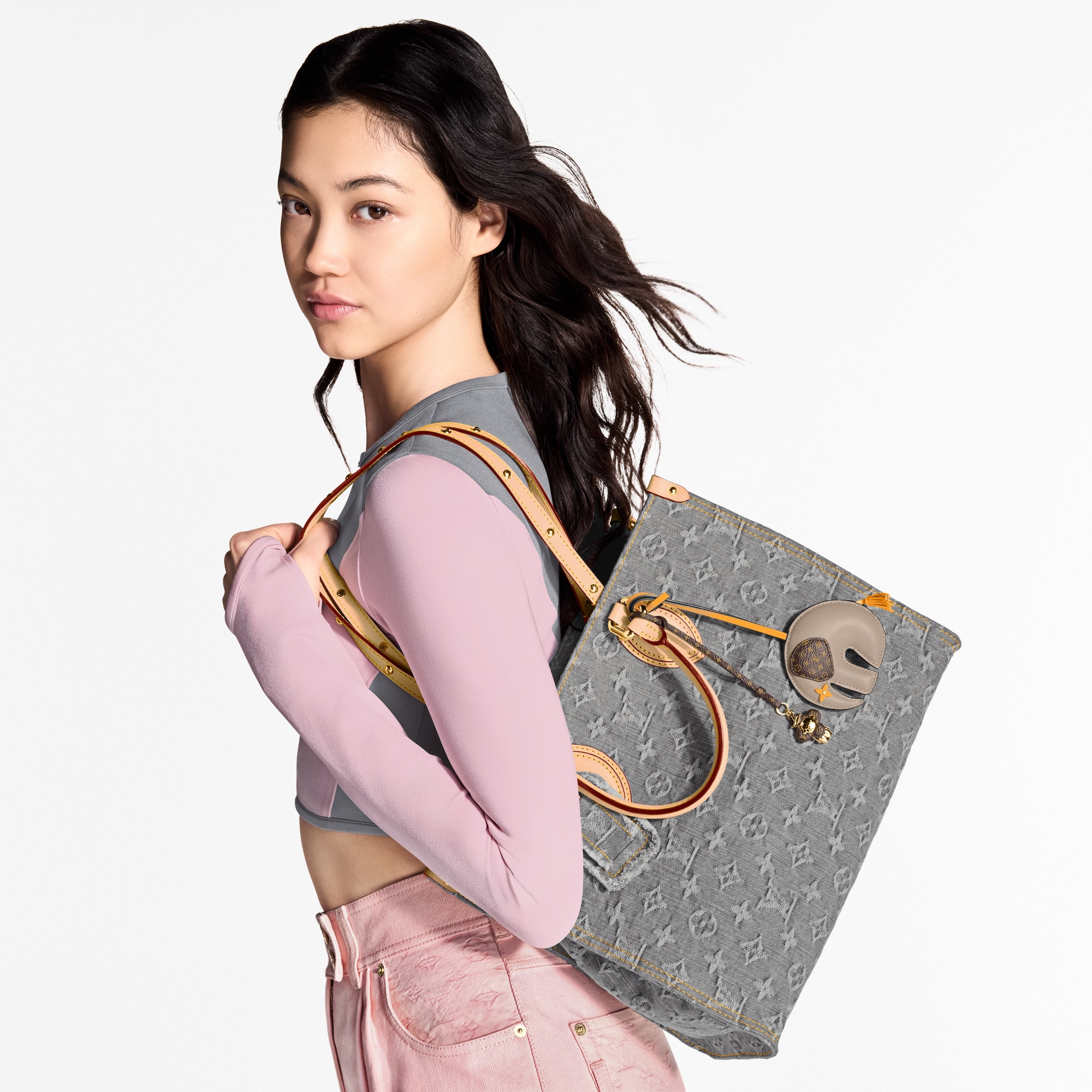 OnTheGo MM Monogram Denim in Bags and Small Leather Goods