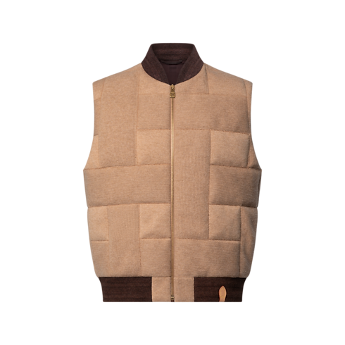 Padded Cashmere Knit Vest in Men's Ready-to-Wear All Ready-to-Wear collections by Louis Vuitton (Product zoom)