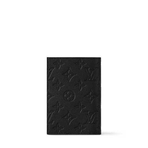 Passport Cover Monogram Shadow Leather in Men's Travel Travel Accessories collections by Louis Vuitton (Product zoom)