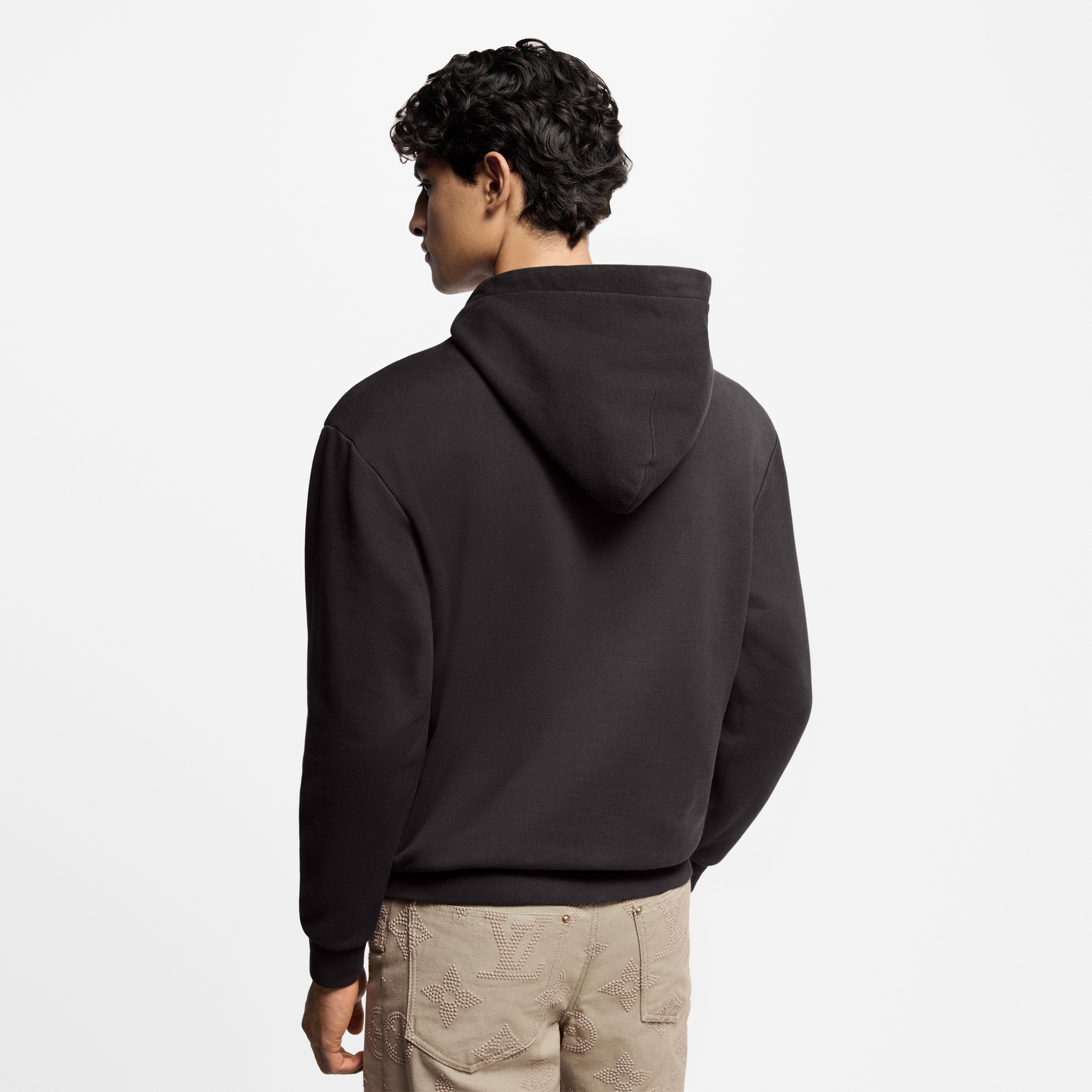 Pearl-Embellished Hoodie  in Men