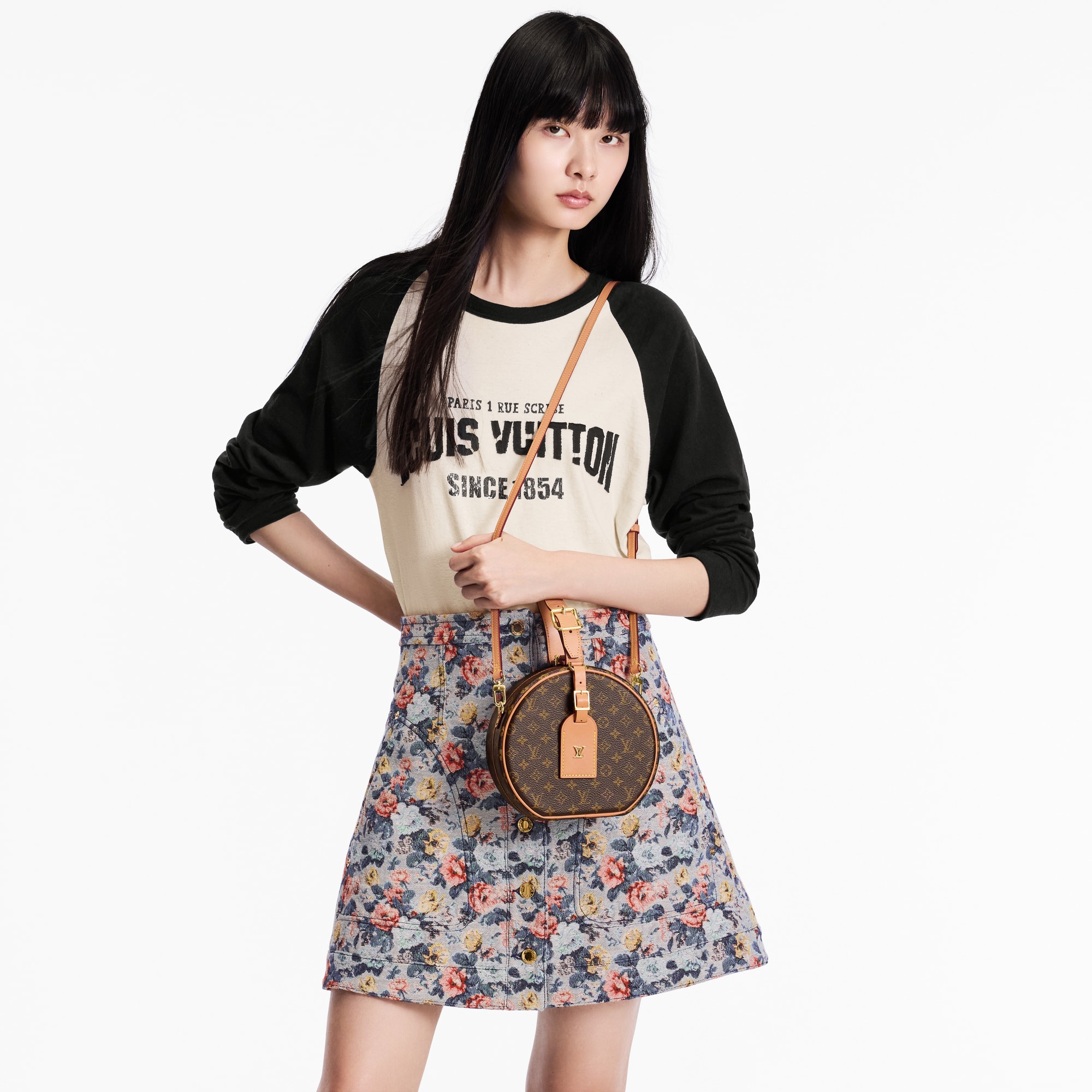 Petite Boite Chapeau Monogram Canvas in Women